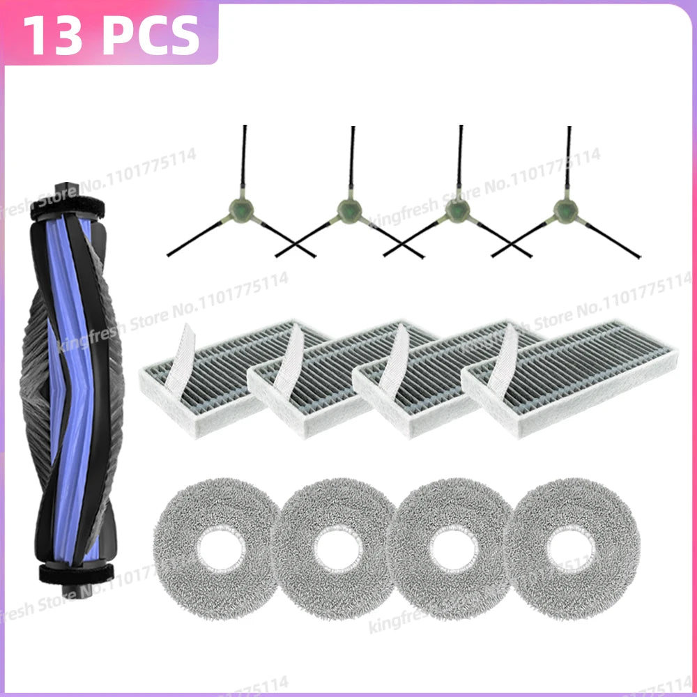 Compatible For ( Lefant M3 / M3 MAX / M3L ) Vacuum Parts Main Roller Side Brush Mop Cloth Filter Accessories