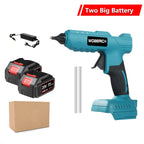 Electric Hot Melt Glue Gun Cordless Electric Glue Grab 11mm Glue Stick Hot Melt Welding Air Gun for Makita 18V Battery