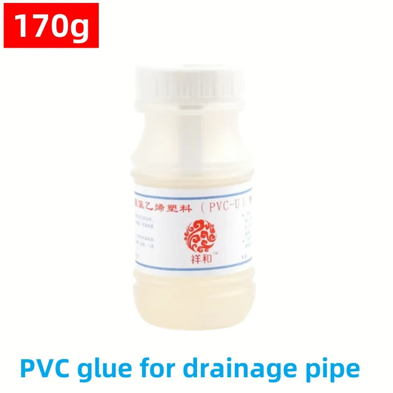 100~500g UPVC/PVC Glue For Water Supply/Drainage Pipe Connecting Fitting Sealant Garden Irrigation System Pipeline Tube Adhesive