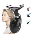 3 Colors/7 Colors Face Neck Massager Facial Lift Three Light Modes Electric Skin Tightening Device LED Beauty Instrument