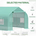 20' X 10' X 7' Greenhouse Large Walk-In Hot Green House Plant Gardening Green