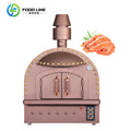 Kitchen Equipment for Restaurant Commercial Barbecue Baking Oven BBQ Meat Broiler Grill Charcoal Oven With/Without Cabinet