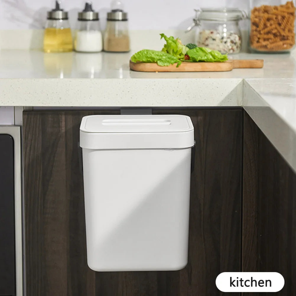Kitchen Waste Bin Small Kitchen Compost Bin 3L Kitchen Waste Bin Household Countertop Container with Lid for Rubbish Composter