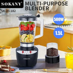 Houselin Professional Countertop Blender Coffee Grinder Combo