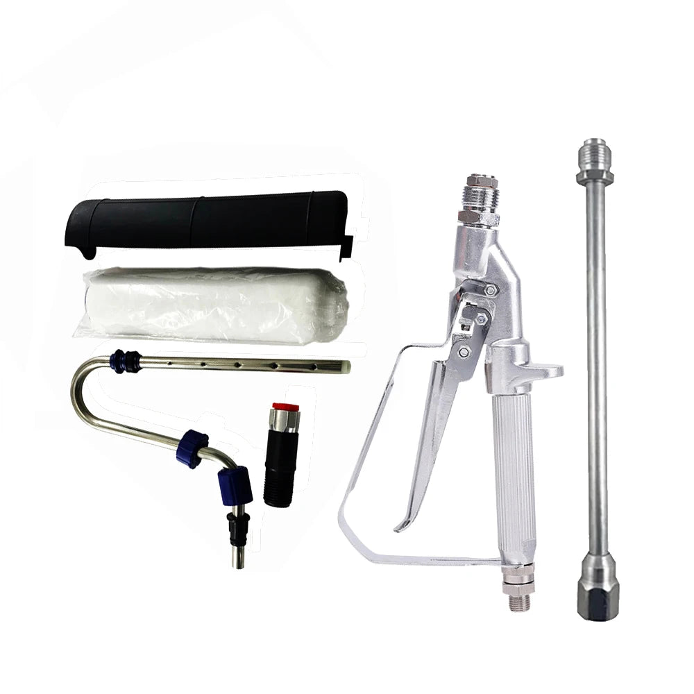 DIY Spray Tool Airless Spray Accessories Spray Roller Extension Rod Roller Head Self Assembly Spray Roller Brush Handle Tool