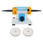 Adjustable Speed Polishing Machine,320W 50Hz Tabletop Sanding and Polishing Machine， DIY Tool for Grinding and Polishing