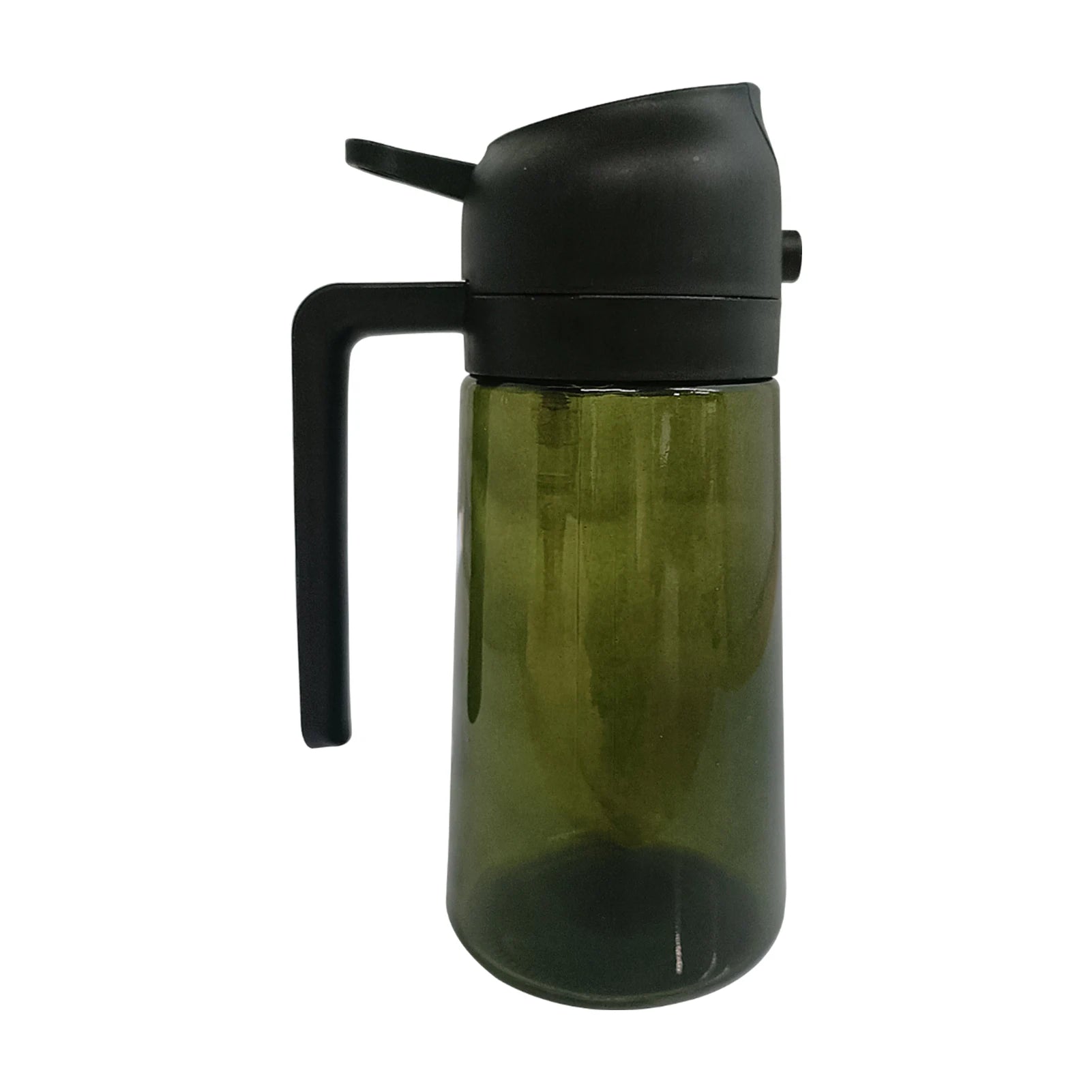 470ml Oil Dispenser Bottle for Kitchen Oil Spray Bottle 2-in-1 Cooking Press-type spray oil bottle Olive Oil dispenser Container