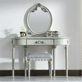 Salon Mirror Vanity Table Minimalist Aesthetic Beauty Bedroom Dresser Organizer Space Saving Nordic Vestidores Trendy Furniture