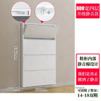 Narrow Shoe Rack Home Aesthetic Living Room Furniture Tilted Vertical Wooden Storage Hallway Shoe Cabinets n