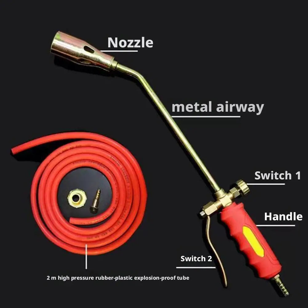 Flame Thrower Single And Double Opening Type Liquefied Gas Torch Welding Flame Thrower Propane Welder For Cooking BBQ Soldering
