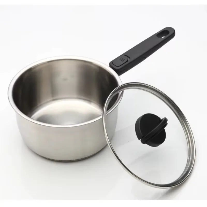 Customizable cooking pot set, camping kitchen induction non-stick soup pan, frying pan, outdoor cooker