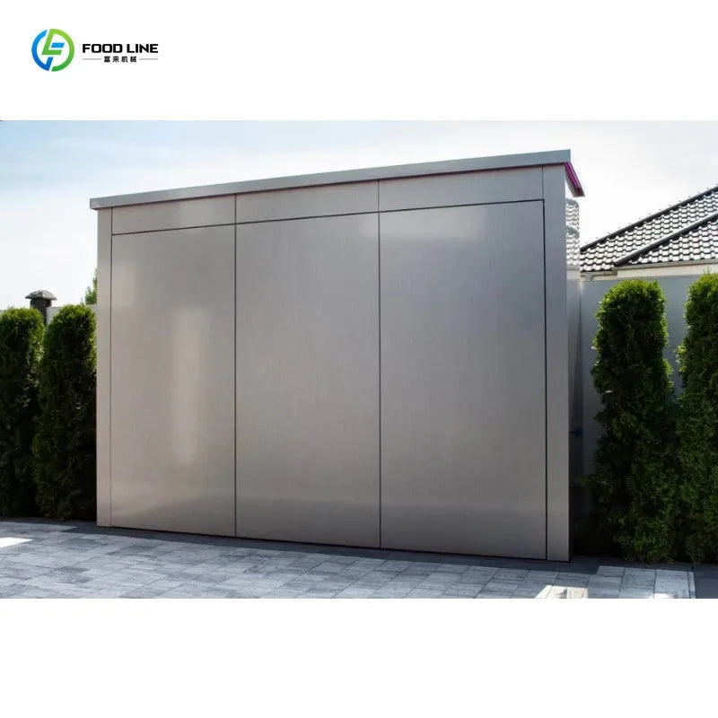 Customized stainless steel outdoor kitchen cabinet modern design complete barbecue grill set durable structure