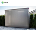 Customized stainless steel outdoor kitchen cabinet modern design complete barbecue grill set durable structure