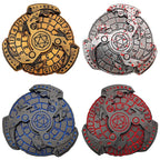 7 in 1 Fingertip Gyro Style Dnd Metal Dice Metal Dnd Dice with D&D Dice Box DND Roulette Dice Spinner for Role-Play Games Player
