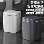 Automatic Paper Basket Touch Trash Bin for Kitchen Home Accessories Dustbin Bucket Intelligent Sensor Trash Can Smart Induction