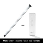 New Automatic AM15 Tubular Roller Blind Motor for 17/25mm Tube Motorized Electric Blind Shade RF433 Remote Control for 25mm Tube