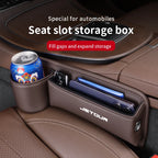 Car Storage And Finishing Leather Seat Gap Storage Box For Chery Jetour X70 X70SM X90 X95 DASHING i-DM T2T3 Auto Storage Box