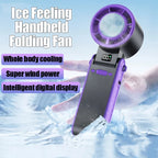 Portable Air Cooling Turbo Fan 100 Wind Speeds Adjustable Outdoor Fold