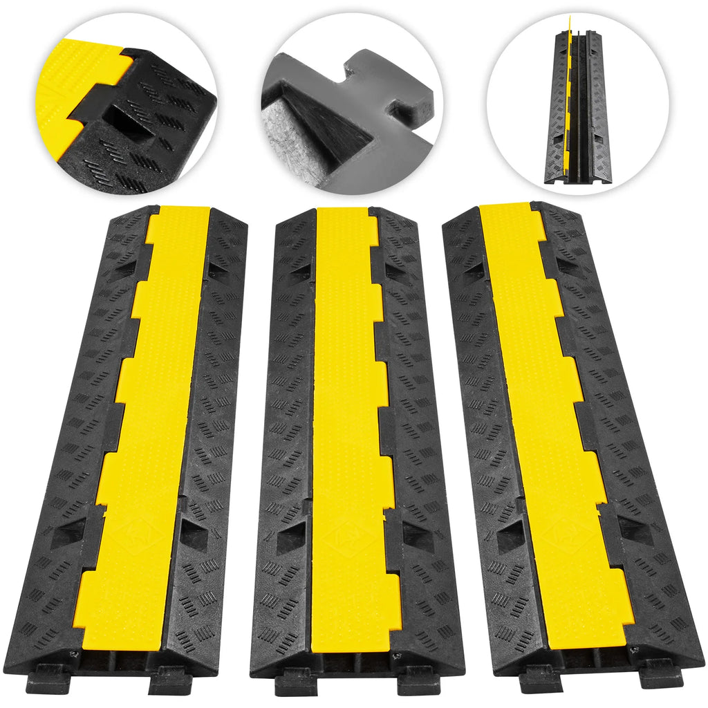 2-Channel Cable Protector Ramp