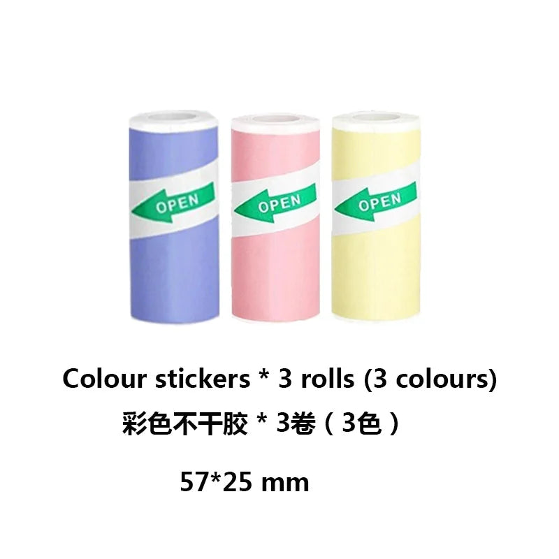 Portable Thermal Printer MINI Wirelessly BT 203dpi Photo Label Memo Wrong Question Printing With USB Cable Imprimante Portable