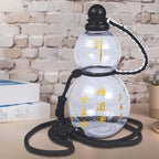 Vintage Chinese Retro-Inspired Gourd Water Bottle Water Kettle Gourd Sports Water Bottle Travel Water Bottle for Game Player