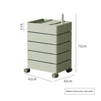 360 Rotating Storage Cabinet Movable Bedside Cabinet Ins Minimalist Nordic Internet Celebrity Cosmetics Multilayer File