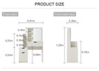 Modern Glass Wooden Bedroom Dresser White With Mirror Dressing Makeup Vanity Table Furniture
