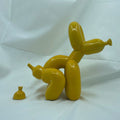 Pooping Dog Sculpture ，Tiny Figurines Home  Cute Novelty Gift,  Coffee Table Decoration