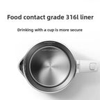 2025 Xiaomi Mijia Electric Kettle 3 1.7L Household 316 Stainless Steel 1800W Fast Heating Automatic Power Off Hot Water Kettle