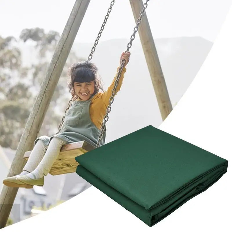 Porch Swing Awning Replacement UV-resistant Waterproof Swing Canopy Garden Outdoor Hammock Swing Awning Replacement