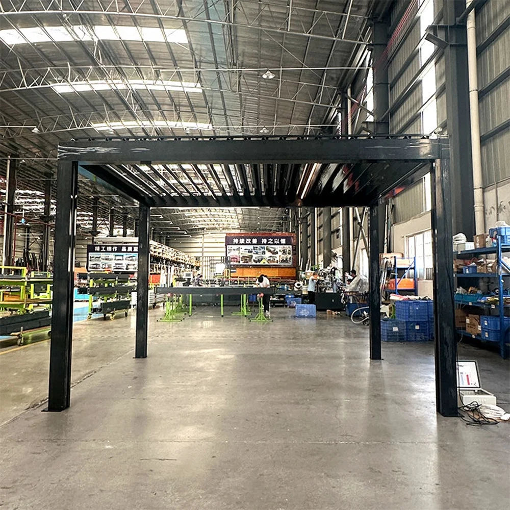 Premium Motorized Aluminum Pergola with Privacy Folding Screens and Glass Wall Enclosures – Outdoor Garden or Patio Shad