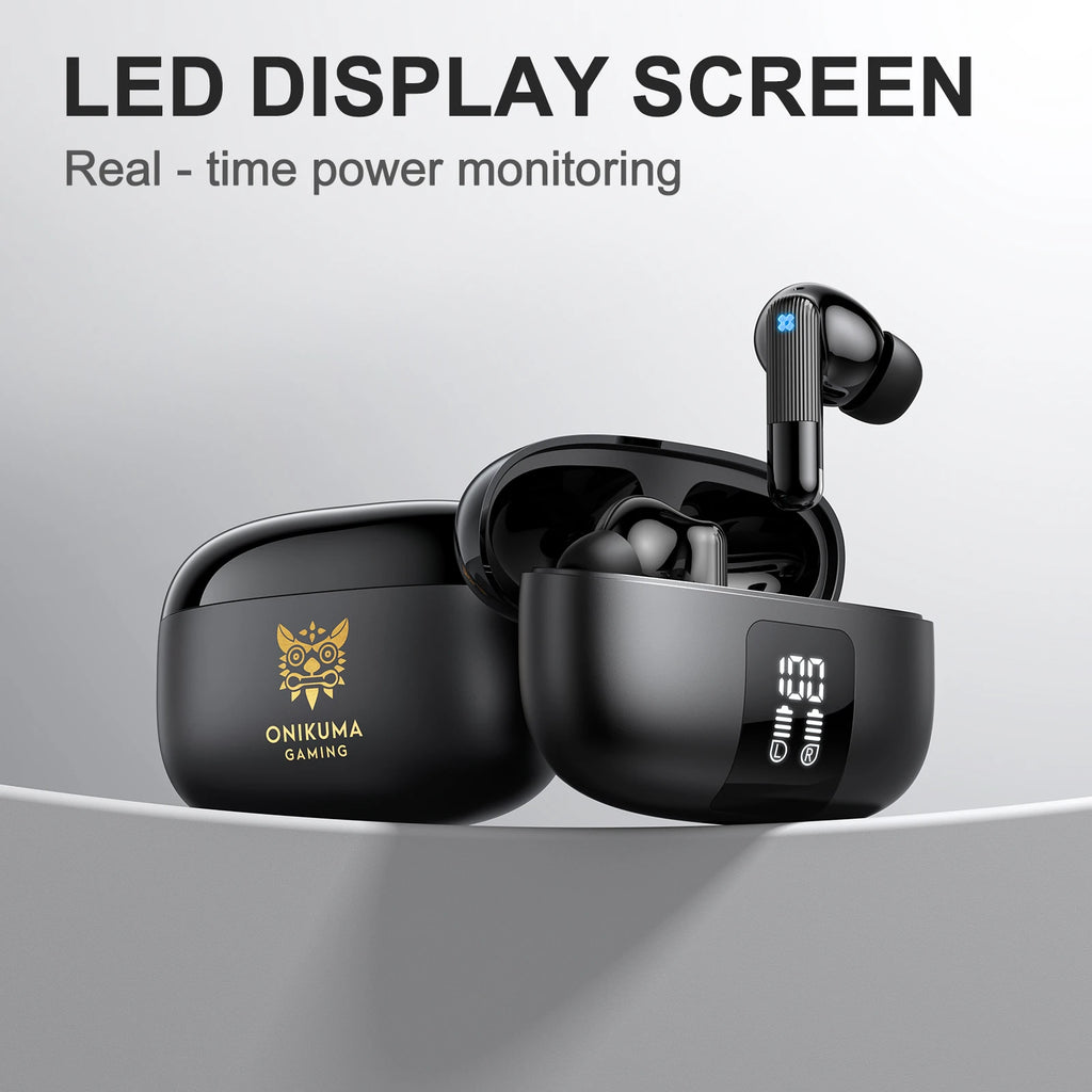 ONIKUMA 2025 New TX612 Dual-mode Cool RGB Gaming Headphones with High-definition Call Sound Quality and Low Latency for Gaming