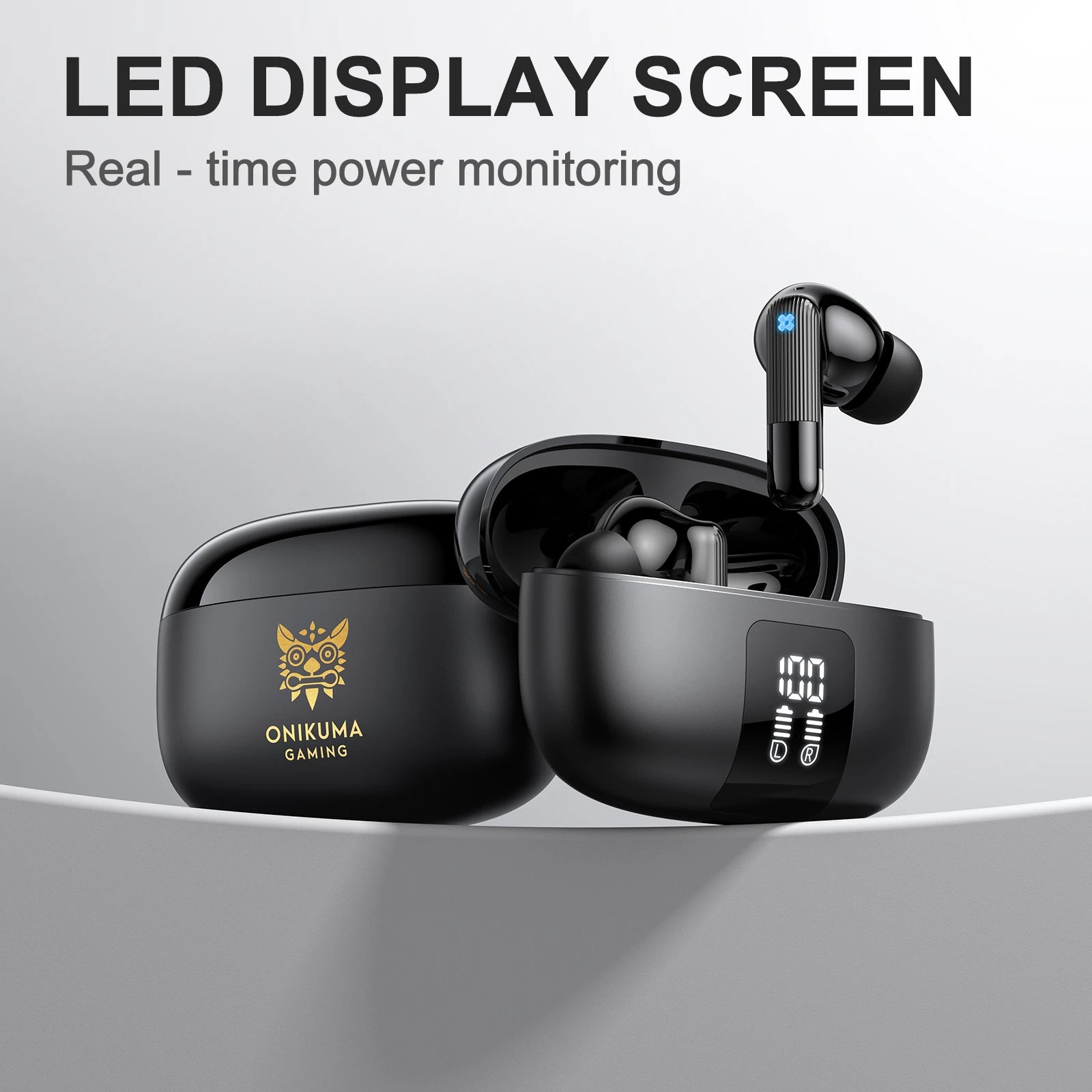 ONIKUMA 2025 New TX612 Dual-mode Cool RGB Gaming Headphones with High-definition Call Sound Quality and Low Latency for Gaming