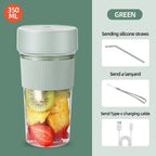 2025 800ML High-capacity Electric Blenders 6/12 Blades 1200mah Juice Maker Blender Cup Smoothies/Ice Fruits/Nuts Blender Bottle