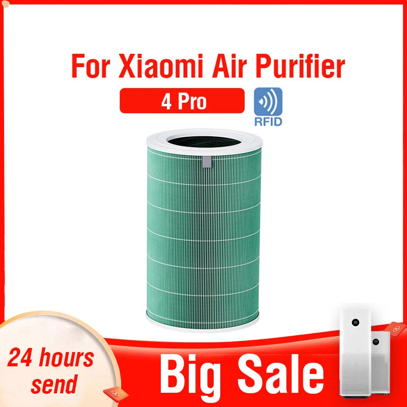 For Replacement Xiaomi Hepa Filter 4 Pro Xiaomi Activated Carbon Filter Pro 4 for Xiaomi Air Purifier 4 Pro Filter