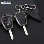 Zinc Alloy +Tpu Car Key Case For Jeep Wrangler Compass Patriot Liberty Chrysler 300 PT Dodge JCUV Caliber Nitro Accessories