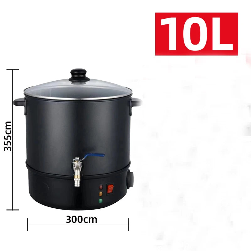 220V 8L/10L Wax Melting Machine Stainless Steel Wax Melter Wax heater Warmer(just 220v)
