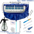 Summer Large Air Conditioning Cleaning Cover Kit 36000BTU Hanging AC Reusable Thickened Dust Water Bag Support Plate Cleaner