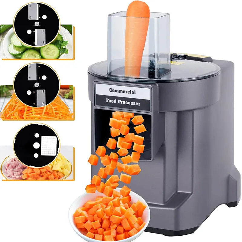 3-in-1 Auto Vegetable Chopper-dice Onions,shred Zucchini & Slice Carrots in 10s! Perfect for Salads, Stir-fries & Meal Prep