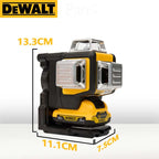 Dewalt DW089LG 3 Sides*360 Degree Vertical Lines Laser Level Meter Outdoor 12V Lithium Battery Horizontal Green Light Level