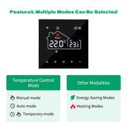 Tuya Wifi Thermostat Electric Heating Smart Room Thermostat Underfloor Heating Wifi Connected Thermostat 220V  Goolge Home Alexa