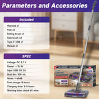 Wireless Electric Spin Mop Cleaner Automatic Mops Floor Cleaning Electric Floor Mop Rechargeable Home-appliance Sweeper Cleaning