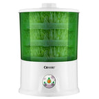 Two Layer Bean Sprouts Maker Thermostat Green Vegetable Seedling Growth Bucket Automatic Electric Sprout Bud Germinator Machine