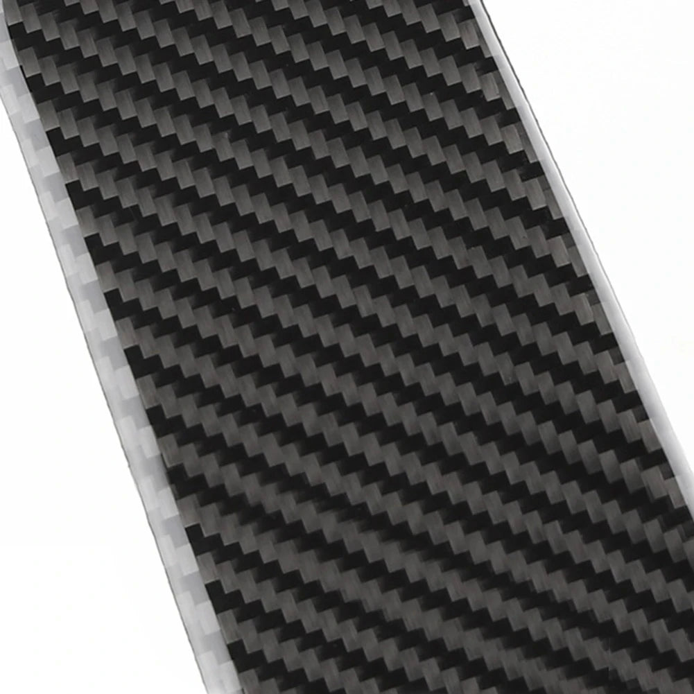 Carbon Fiber Car Interior Dashboard Panel Cover Trim For Ford Mustang 2015 2016 2017 2018 2019 Stylish Decorated LHD