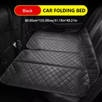 Portable Car Travel Mattress | SEAMETAL Foldable PU Sleeping Pad for Rear Seat (SUV/Sedan)