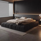 Frame High End Bed Aesthetics Tatami Minimalist Wedding Confortable Bed Master Bedroom Fashionable Design Muebles Furniture
