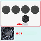 4PCS Wheel Hub Caps Center Cover for Tesla 2024 Model 3 Highland Wheel Cap Kit Center Cap Lug Nut Covers Modification Hubcaps