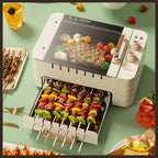 Multi-function Electric Grill for Party Kitchen Cooking\Baking\BBQ Smart 2 in 1 BBQ Grill Machine