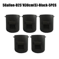5/10Gallon Felt Plant Grow Bags Nonwoven Fabric Garden Potato Pot Greenhouse Vegetable Growing Bags Moisturizing Vertical Tools