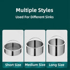 Kitchen Sink Strainer Sink Filter Basket With Handle 304 Stainless Steel Rust Free and Dishwasher Safe Sink Food Catcher